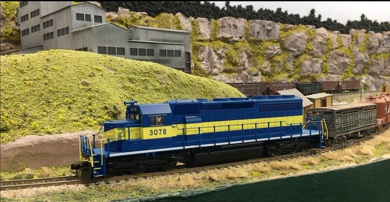 BHP SD40-2 passing Redman mining co