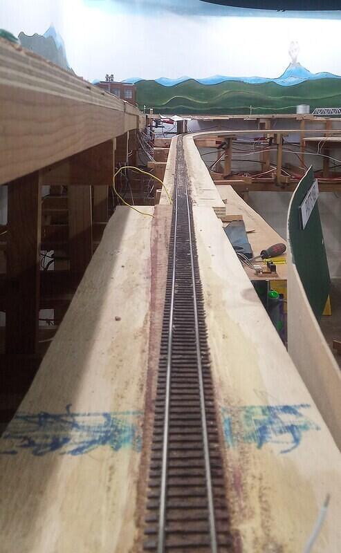 Testing fit and alignment of track 01