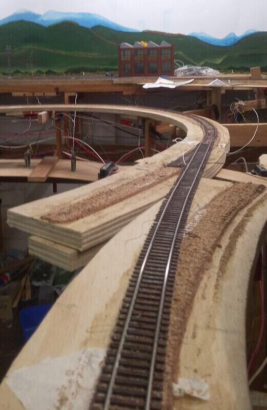 Testing fit and alignment of track 04