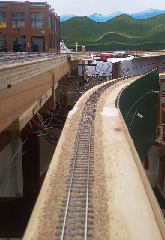 Track alignment before changes 02