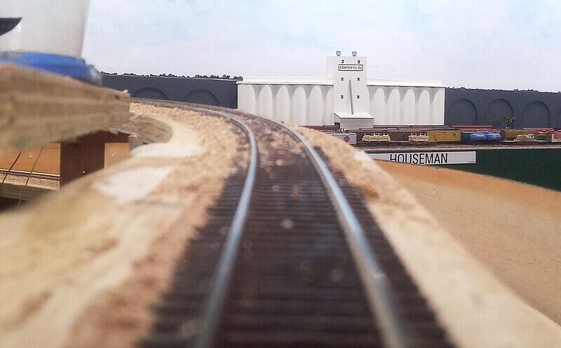Driver view out of Prattis Yard 07