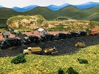 Slag dump on the Southern Central