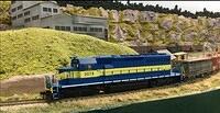 BHP SD40-2 passing Redman mining co