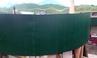 Facia first coat of paint 02