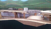 Trackbase cut and bridge set in place (not fixed yet) 01