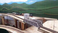 Trackbase cut and bridge set in place (not fixed yet) 04